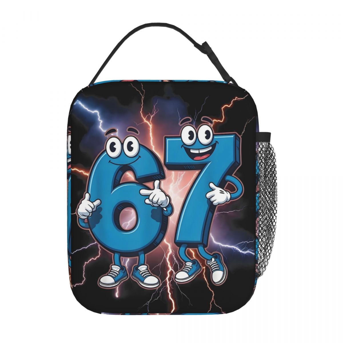 Gaming Accessories Bag - Custom Brainrot 67 Six Seven geïsoleerde