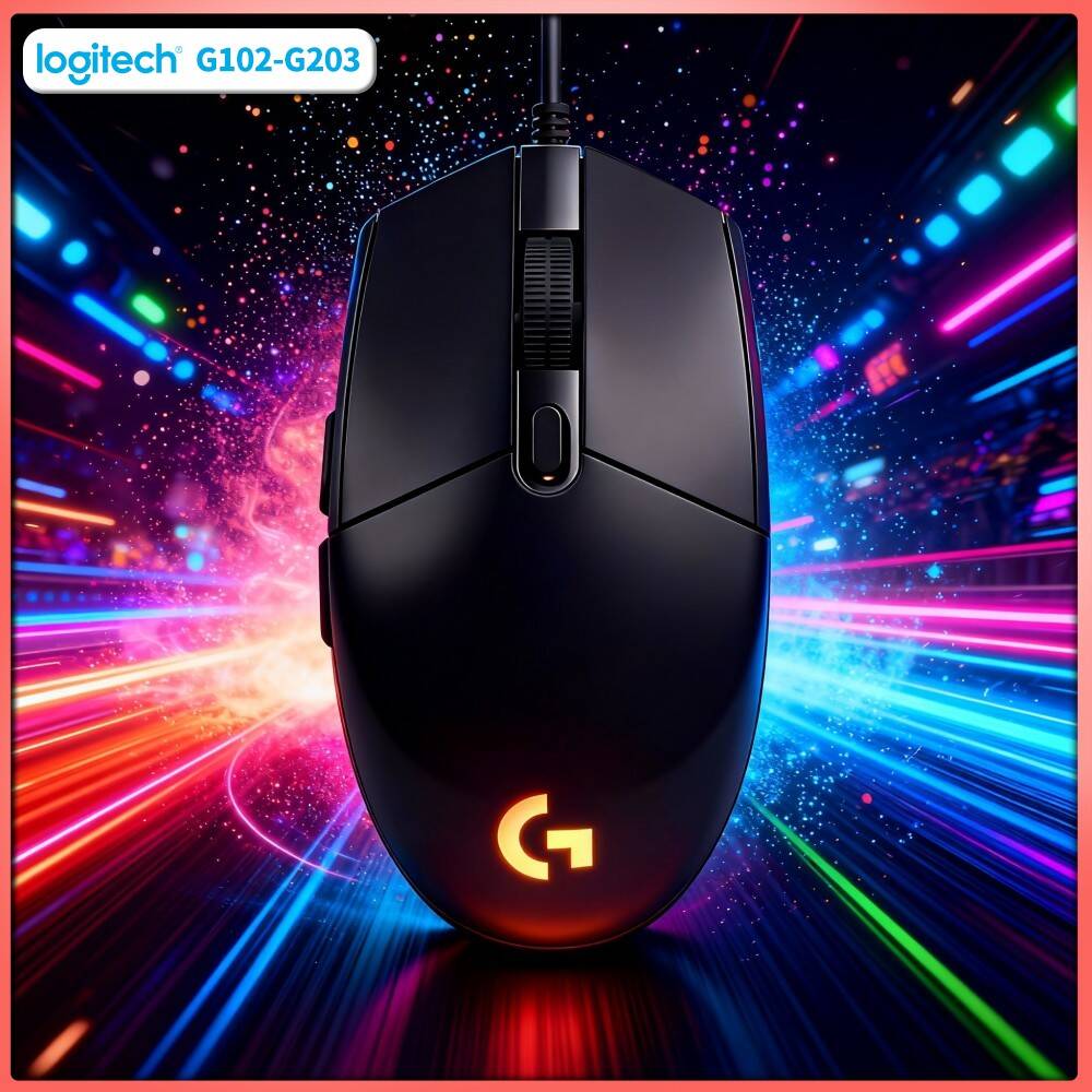 Logitech Mouse G203 - Logitech G203 Prodigy RGB Gamingmuis Bedraad