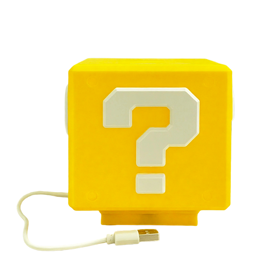 Gaming Accessories Led - 2026 Question Block Lamp met geluidseffecten,