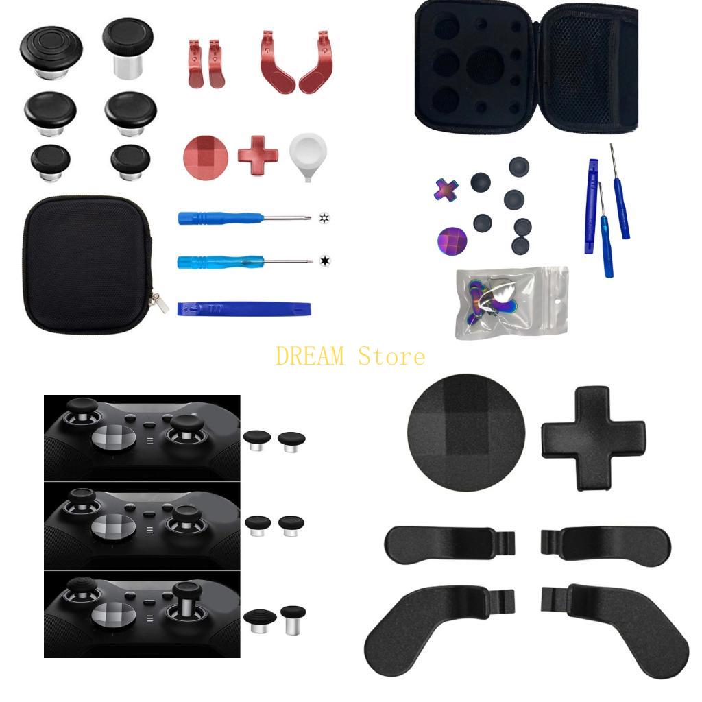 Best Gaming Accessories Xbox - 17-in-1 metalen duimknoppen en peddelskit, gamingaccessoire