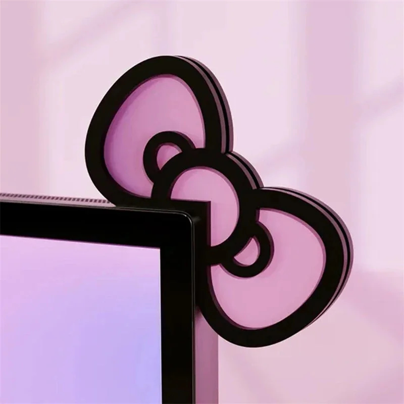 Gaming Accessories Pink - Kawaii roze acryl boog monitor decor