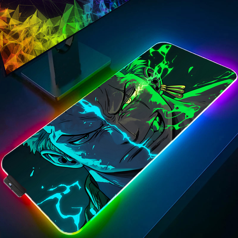 Gaming Accessories Led - EEN STUK Zoro Muismat RGB Gaming