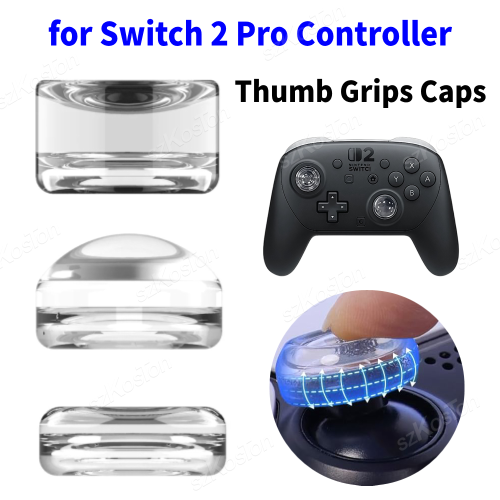 Gaming Accessories Nintendo - Doorzichtige duimgrepen Caps voor Switch 2