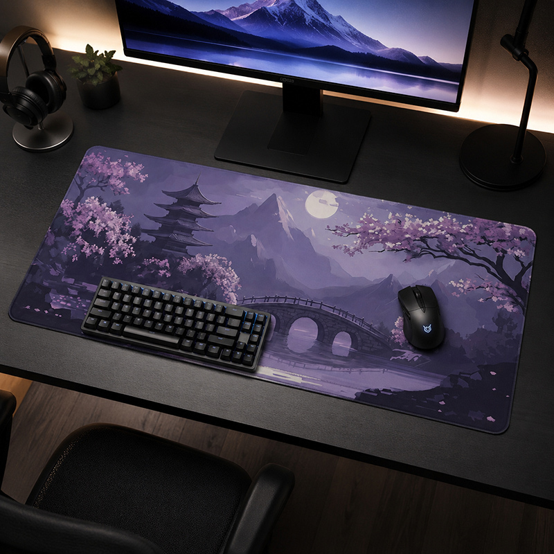 Gaming Accessories On Sale - Muismat Gamer Paars Moonlit XL Grote