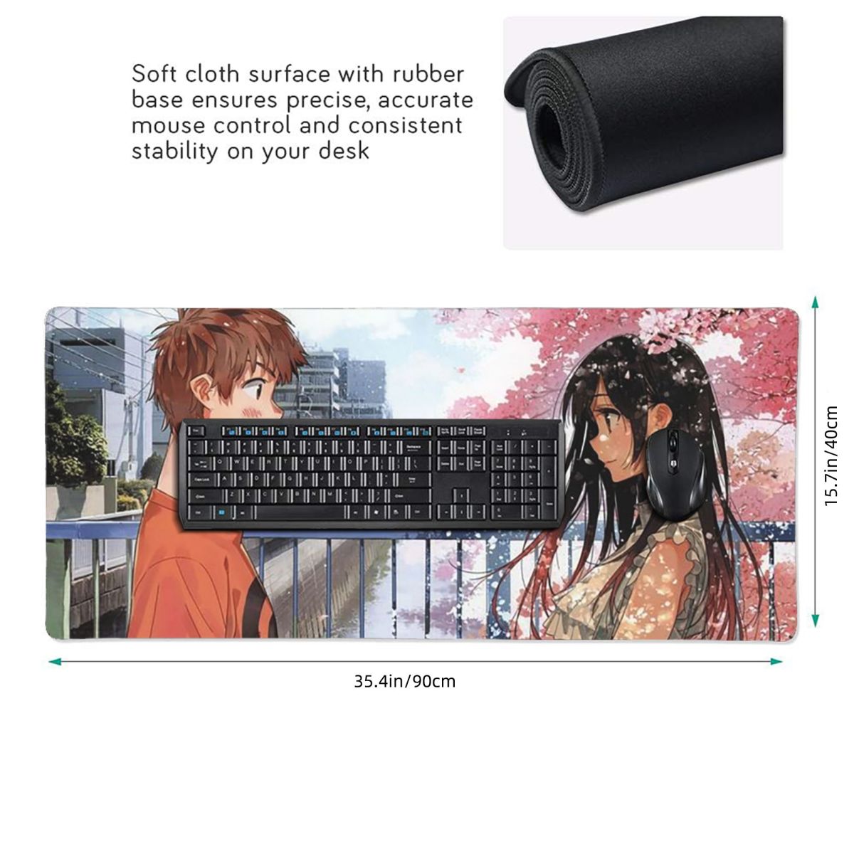 Anime Rent A Girlfriend Grote  - Gaming Accessories Rent recensie en prijs