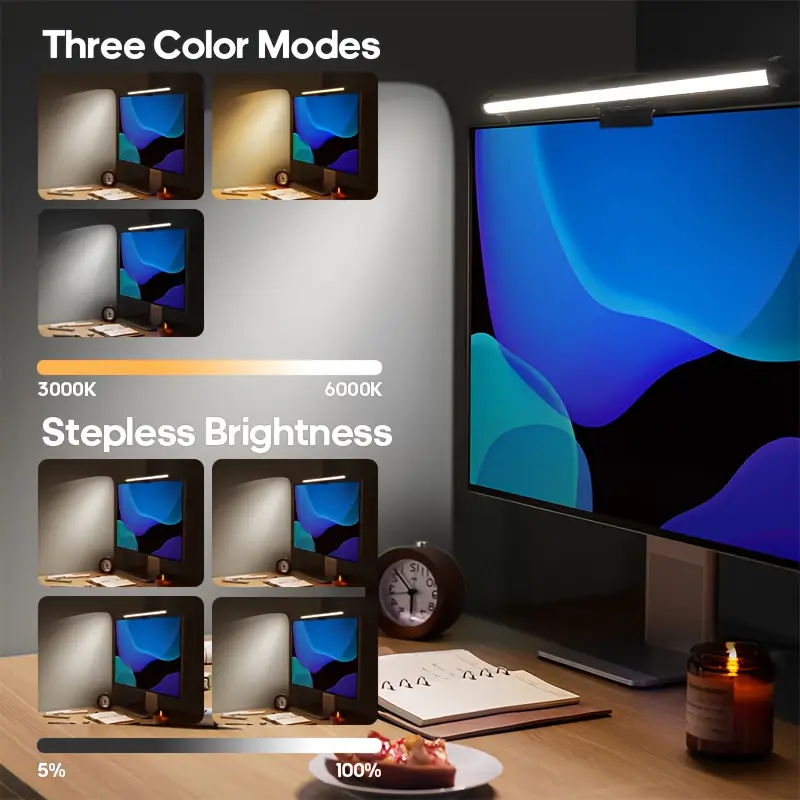 USB-aangedreven LED-monitorlic - Gaming Accessories Led recensie en prijs