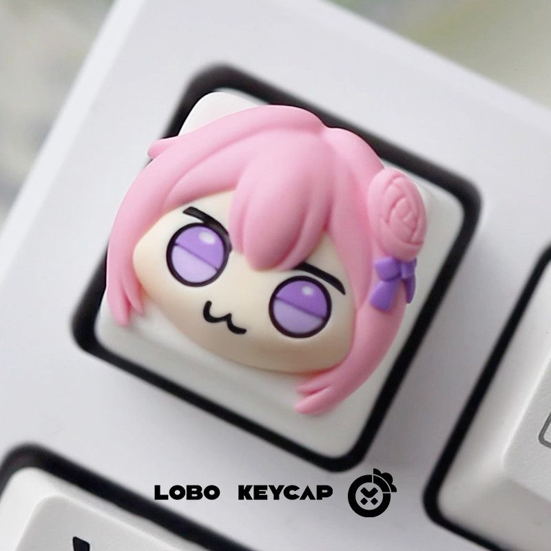 Schattig roze haar anime meisj - Gaming Accessories Pink recensie en prijs