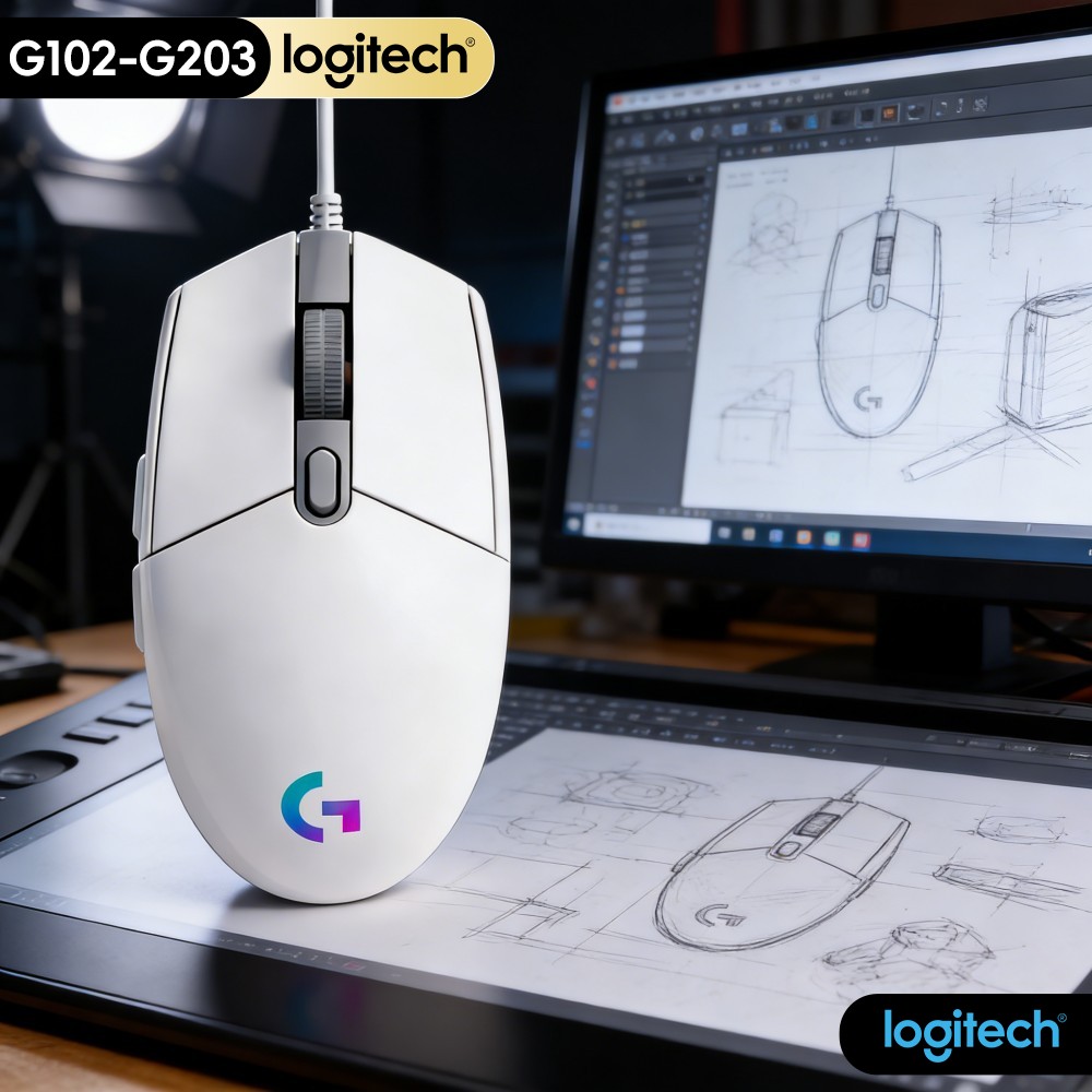 G102 Originele Logitech G203 P - Logitech Mouse G203 recensie en prijs
