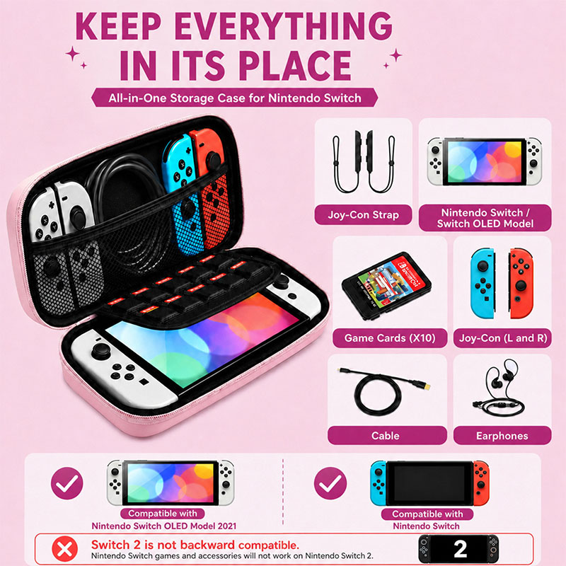 Nieuwe modieuze opbergzakken m - Gaming Accessories Bag recensie en prijs