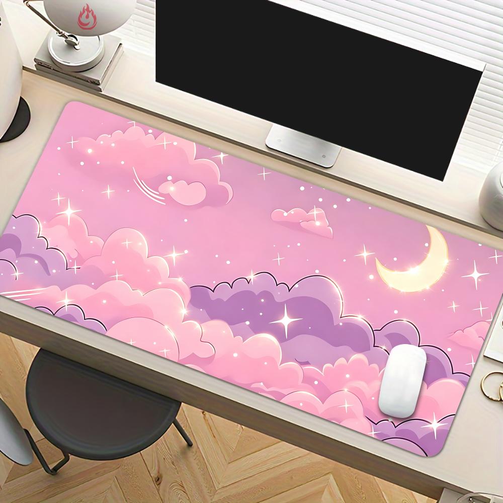 Romantische roze hemel en maan - Gaming Accessories Pink recensie en prijs