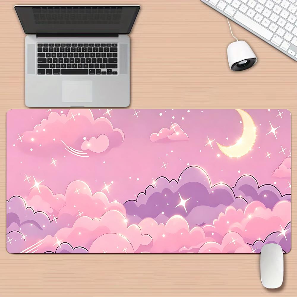 Romantische roze hemel en maan - Gaming Accessories Pink recensie en prijs