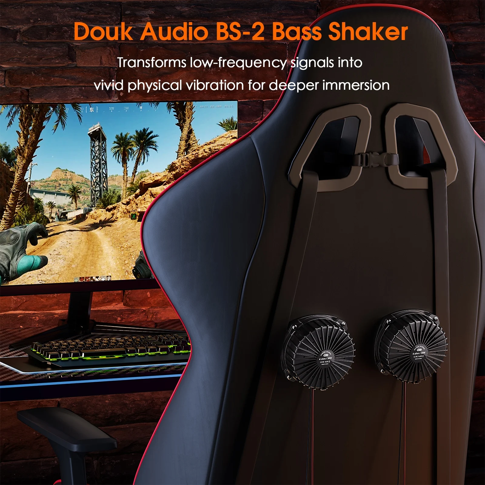 Douk Audio BS-2 30W 4Ω Bass Sh - Gaming Home Accessories recensie en prijs