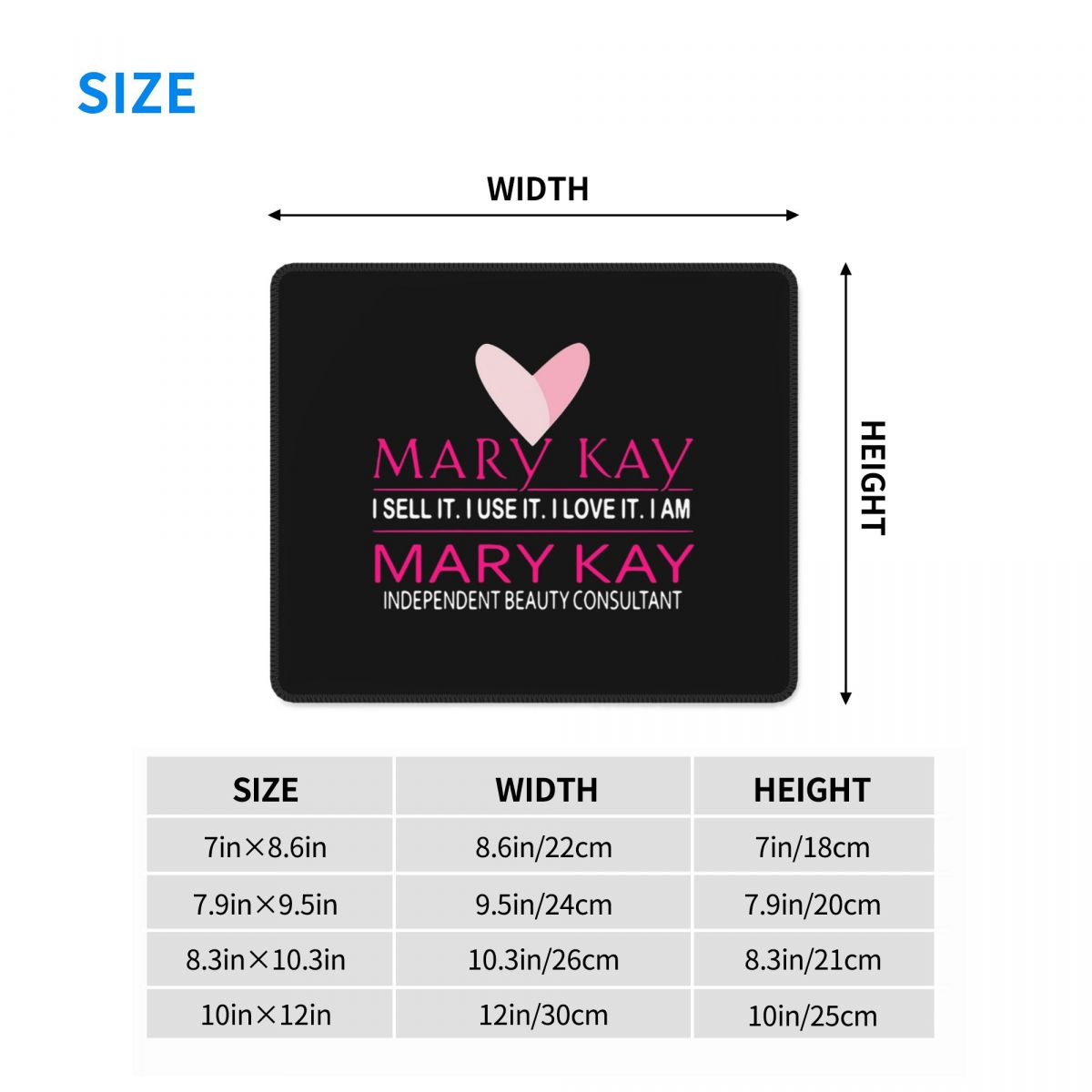 Multi-size muismat Top Mary Ka - Gaming Accessories To Sell recensie en prijs