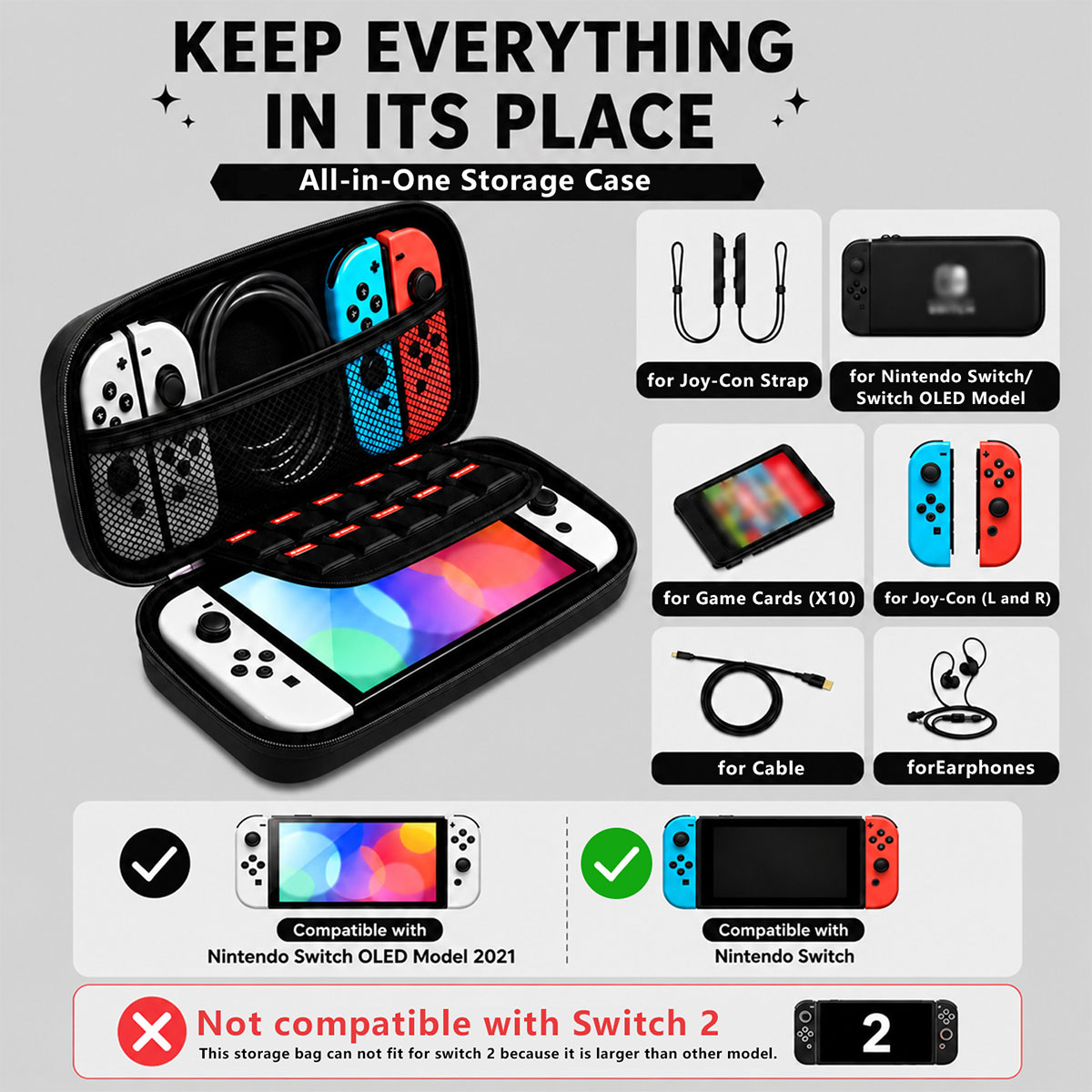Draagbare draagtas Draagbare r - Gaming Accessories Bag recensie en prijs