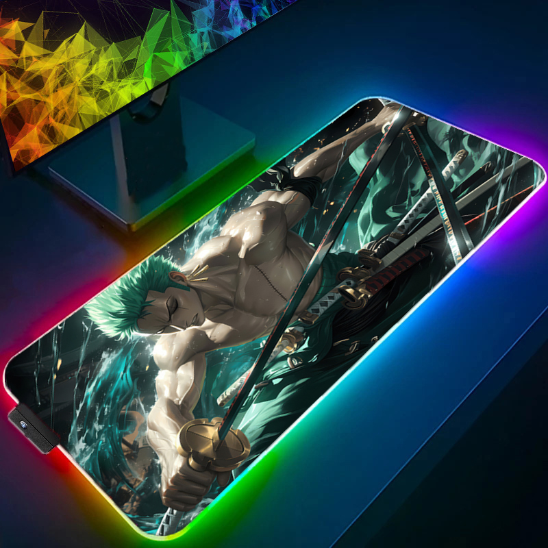 EEN STUK Zoro Muismat RGB Gami - Gaming Accessories Led recensie en prijs