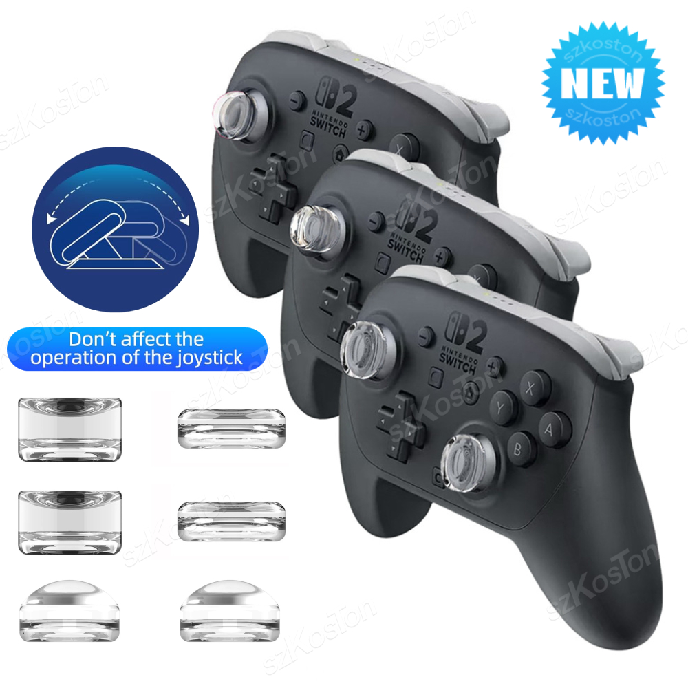 Doorzichtige duimgrepen Caps v - Gaming Accessories Nintendo recensie en prijs