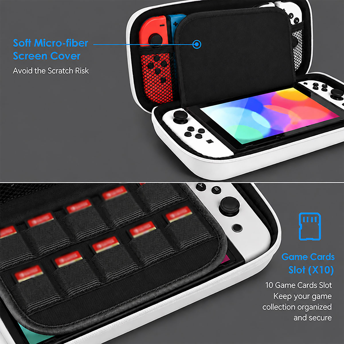 Macaron Kleur Harde Opbergtas  - Gaming Accessories Bag recensie en prijs