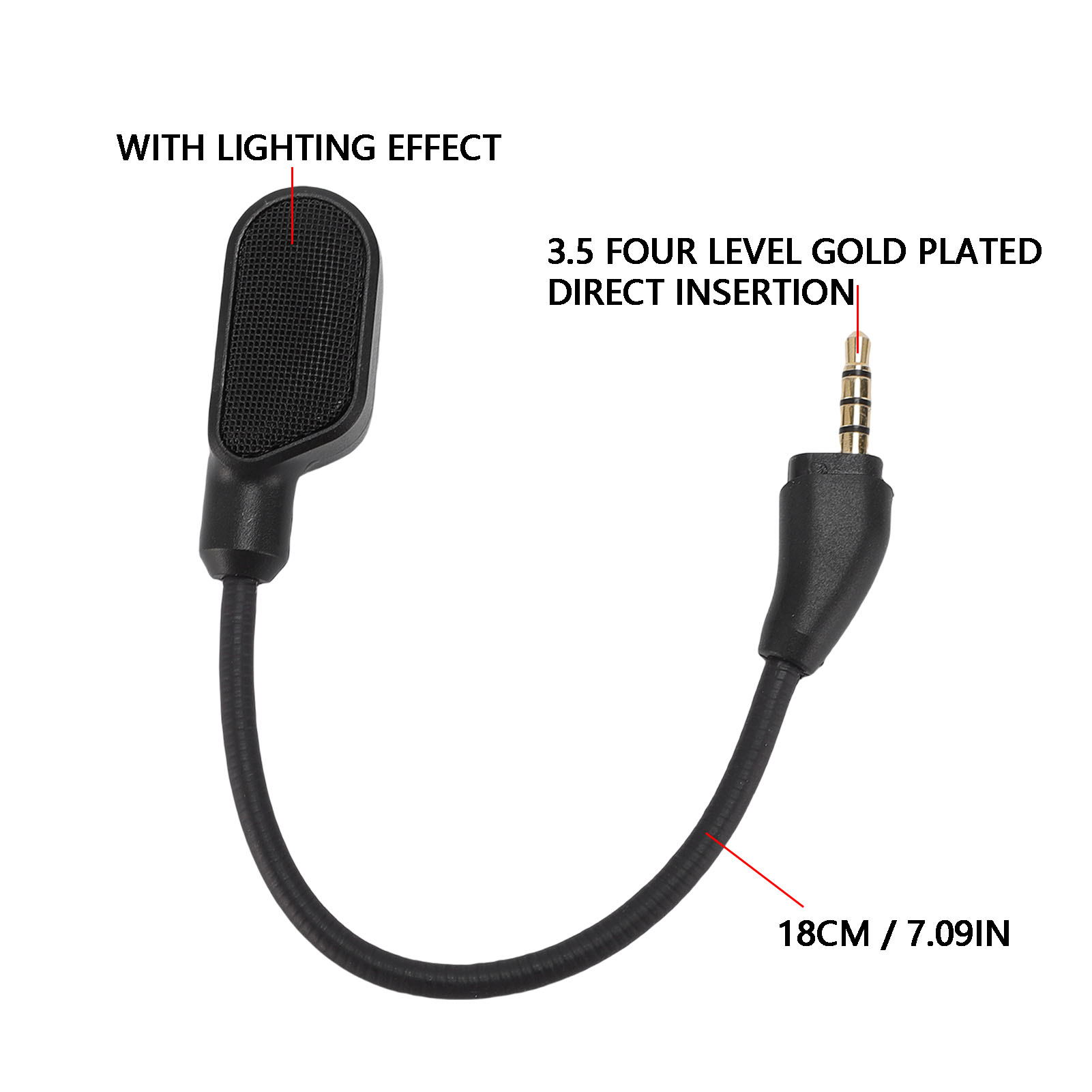 Vervanging van de microfoon vo - Gaming Accessories Led recensie en prijs