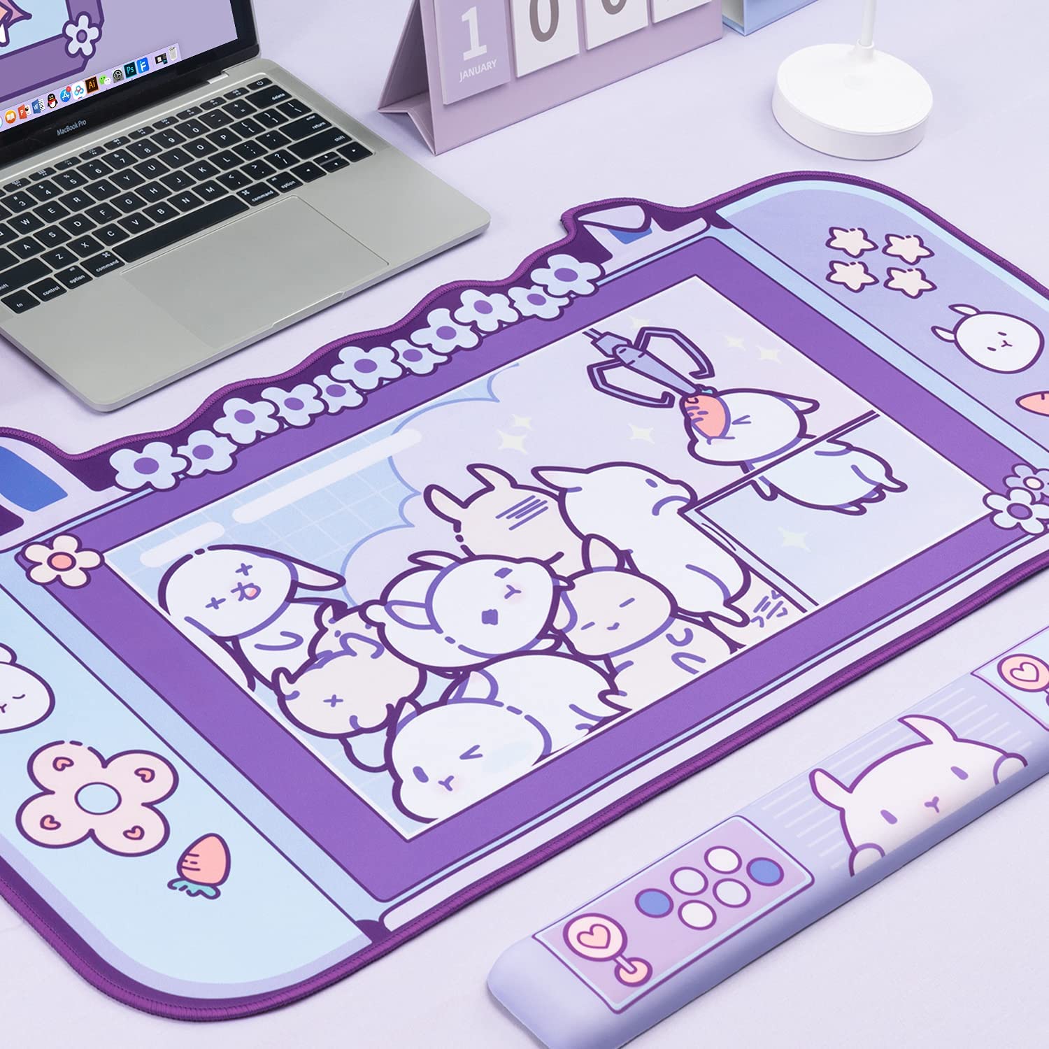 Grote Kawaii Gaming Muismat Le - Gaming Accessories Pink recensie en prijs