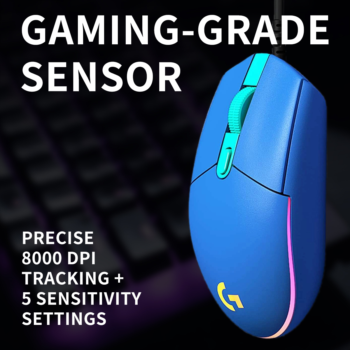 Logitech G203 bekabelde gaming - Logitech Mouse G203 recensie en prijs