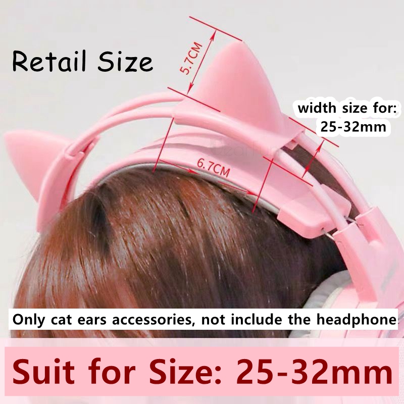 Roze siliconen kattenoren hang - Gaming Accessories Pink recensie en prijs
